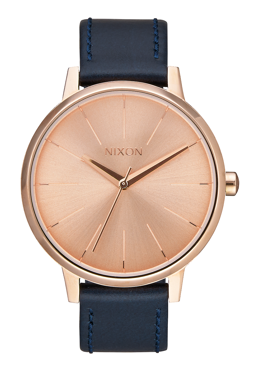 
Kensington Leather - Rose Gold / Navy View 1