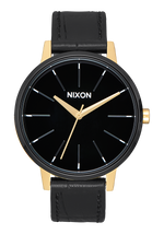 Kensington Leather - Gold / Black / White