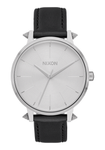 Kensington Leather - Silver / Artifact