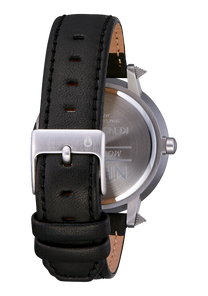 Kensington Leather - Silver / Artifact View 3