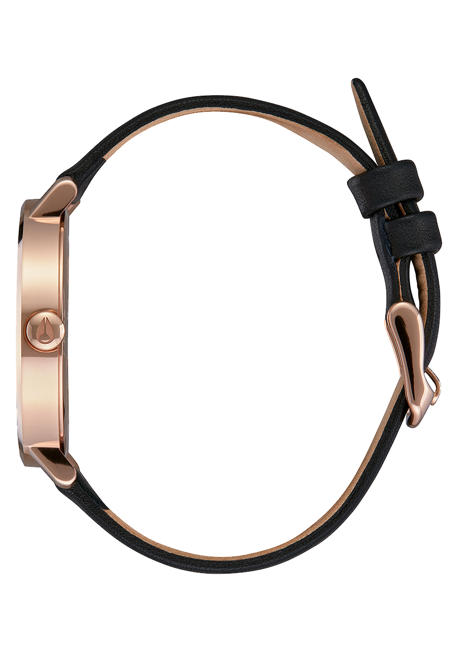 Arrow Leather - Rose Gold / Storm View 2