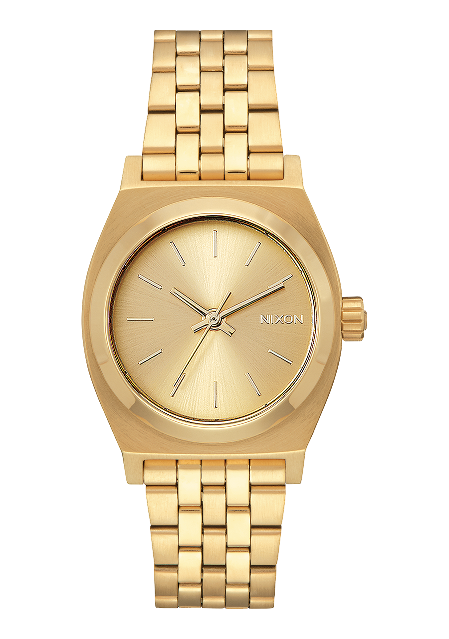 Medium Time Teller Watch | All Gold | Unisex – Nixon CA