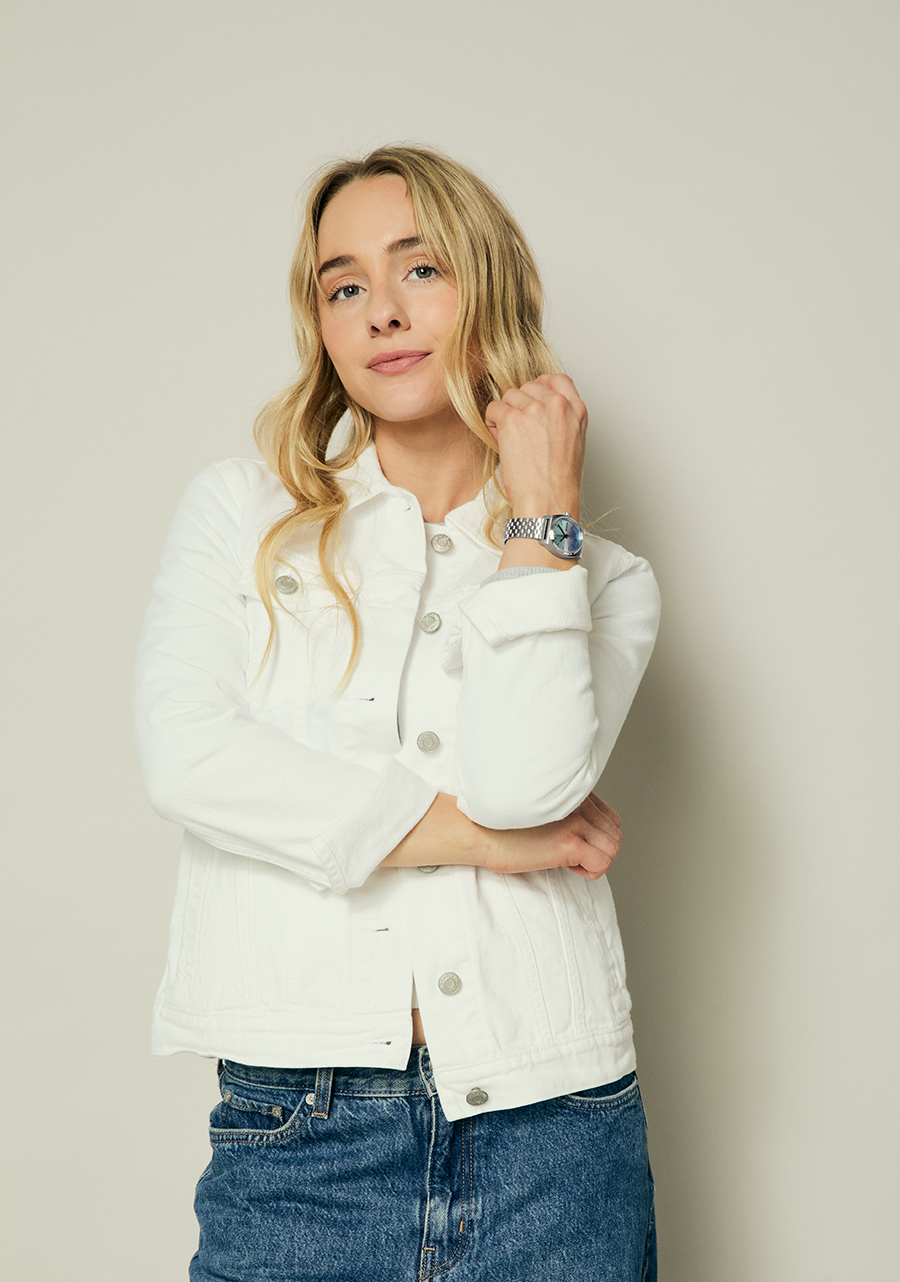 Medium Time Teller - Silver / Dusk View 10