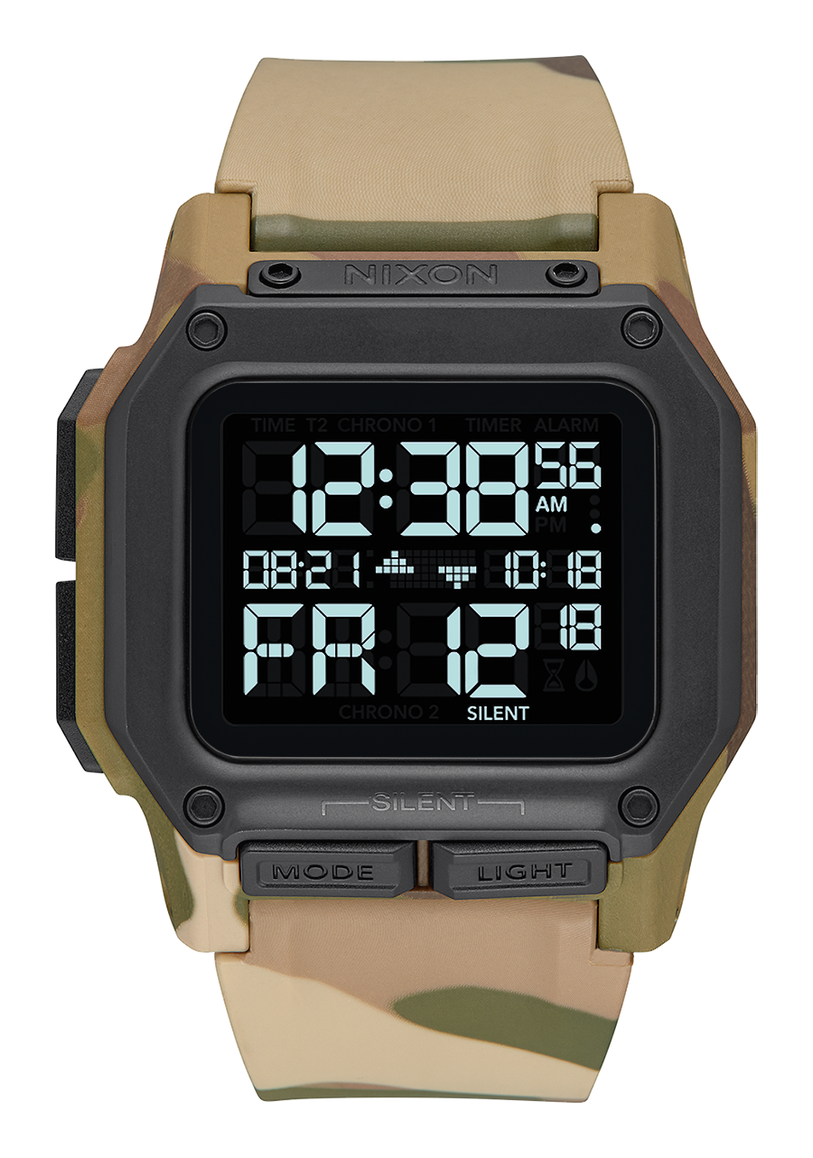 
Nixon Regulus Digital Watch - Multicam - View 1