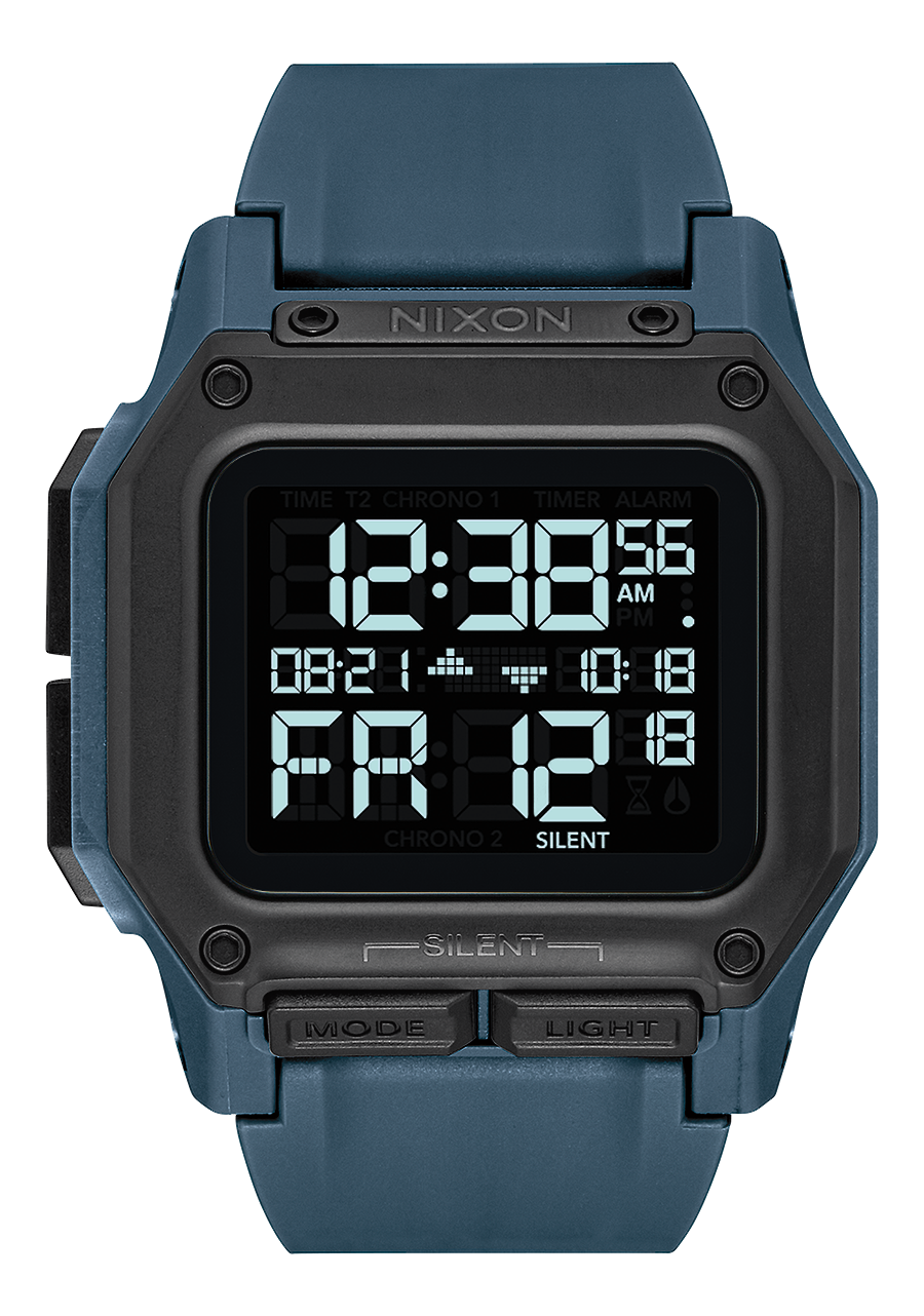 Regulus Watch | Dark Slate | Digital – Nixon CA