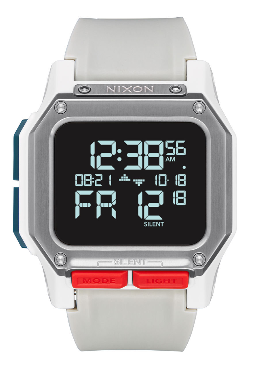 White outlet digital watch