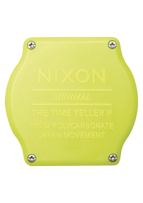 
Nixon Time Teller P Analog Watch - Matte Citron - View 4
