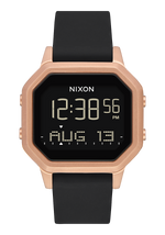 Siren Stainless Steel - Rose Gold / Black