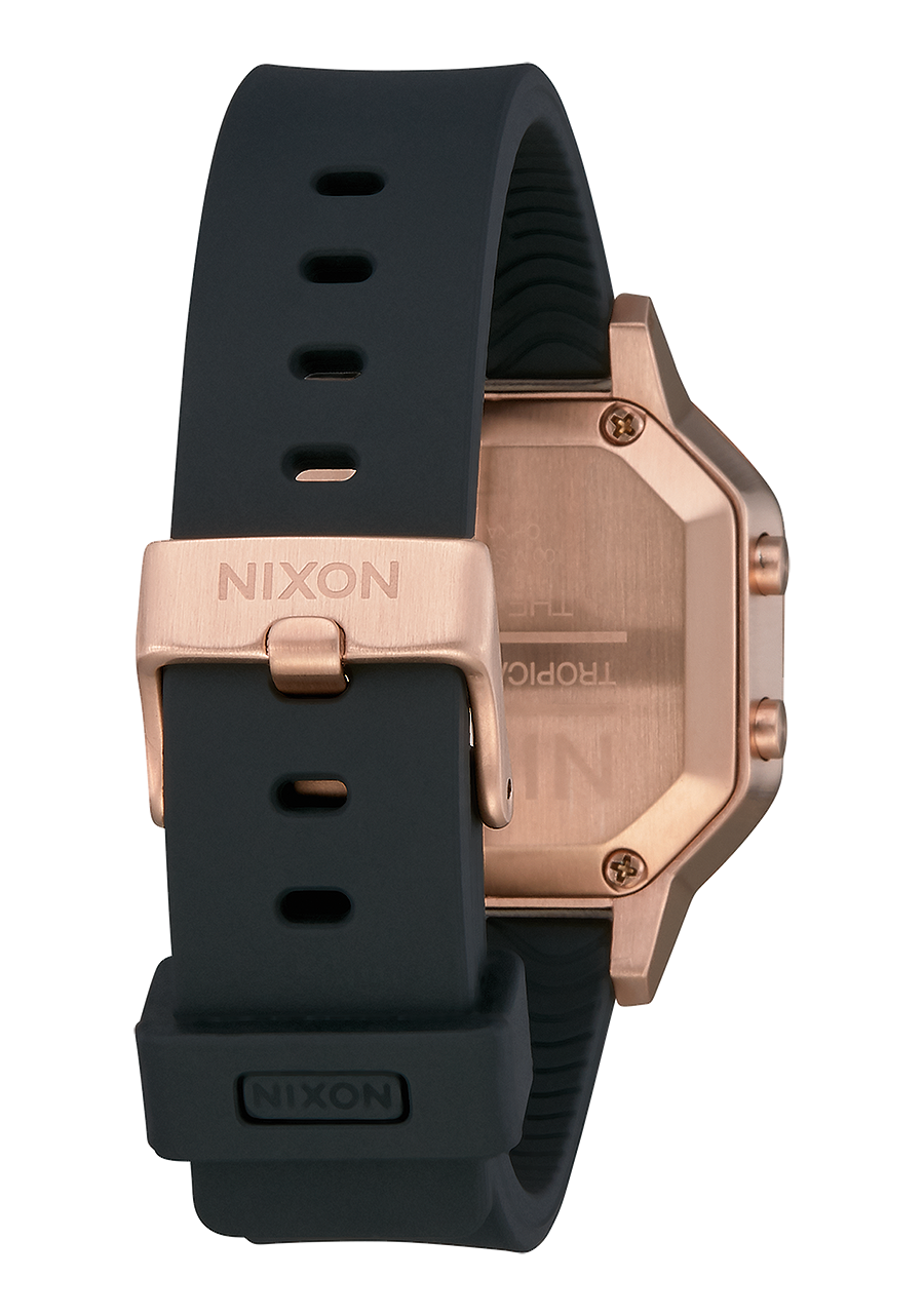Nixon Siren SS Watch Rose Gold Black