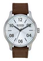 Patrol Leather - Silver / Brown