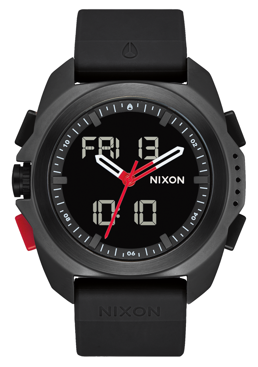 Ripley Watch | Black / Red | Ana-Digi – Nixon CA