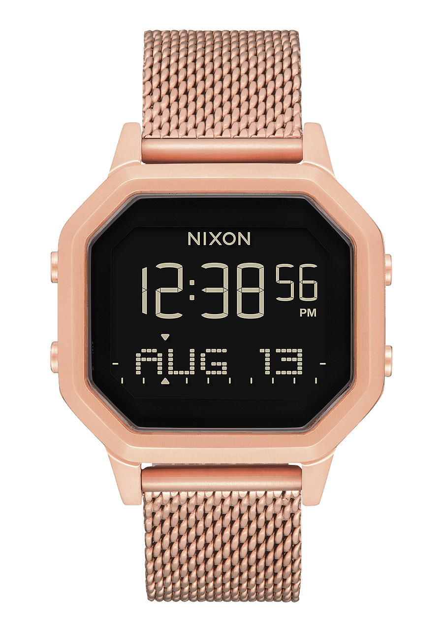 Siren Milanese Watch All Rose Gold Digital Nixon CA