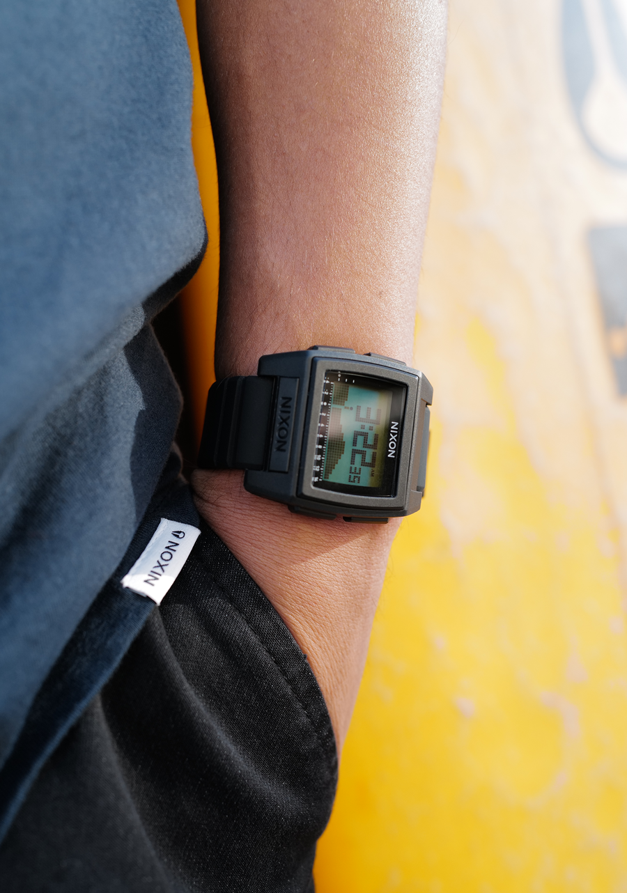 Base Tide Pro - Black / Green Positive