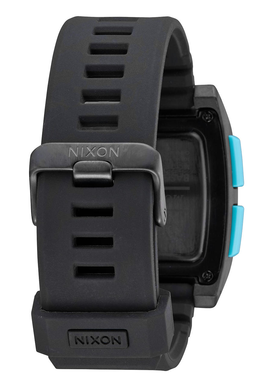 Base Tide Pro Watch | All Black / Blue | Digital – Nixon CA Base Tide Pro Watch | All Black / Blue | Digital – Nixon CA