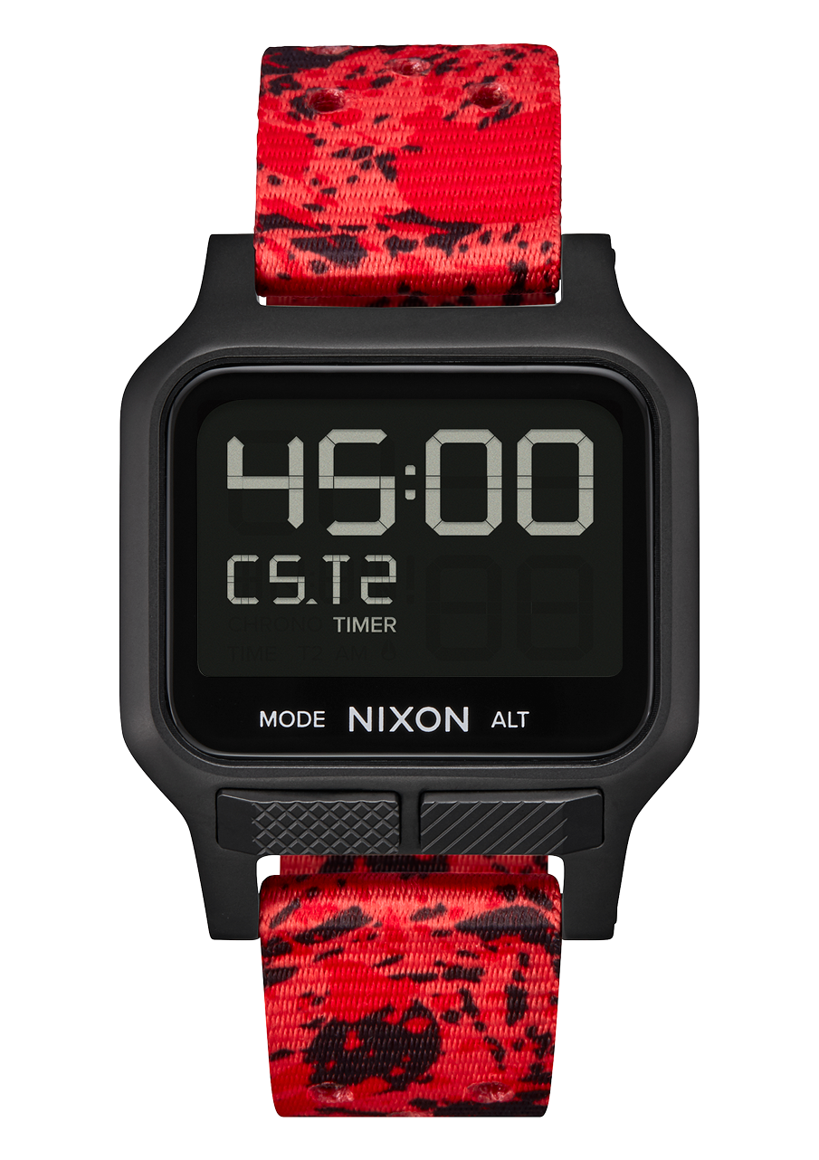 Heat Watch | Black / Red | Digital – Nixon CA Heat Watch | Black / Red | Digital – Nixon CA