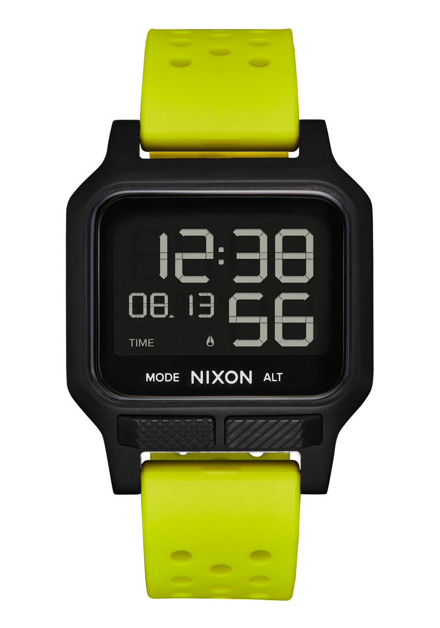 Heat Watch | Citron / Black | Digital – Nixon CA