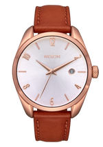 Thalia Leather - Rose Gold / White