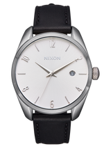 Thalia Leather - Silver / Black