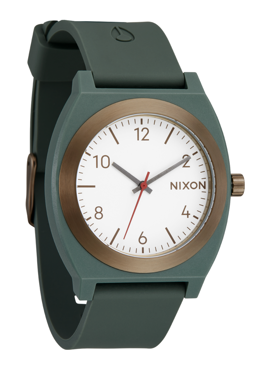 Nixon Time Teller OPP Classic Watch Sage Leaf