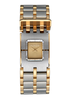 Confidante Watch Silver Gold Women s Stainless Steel Nixon CA