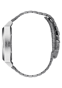 Time Teller Solar - Silver / Salmon View 3