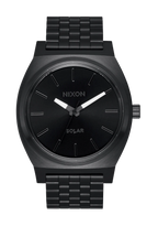 
Time Teller Solar - All Black / White View 1