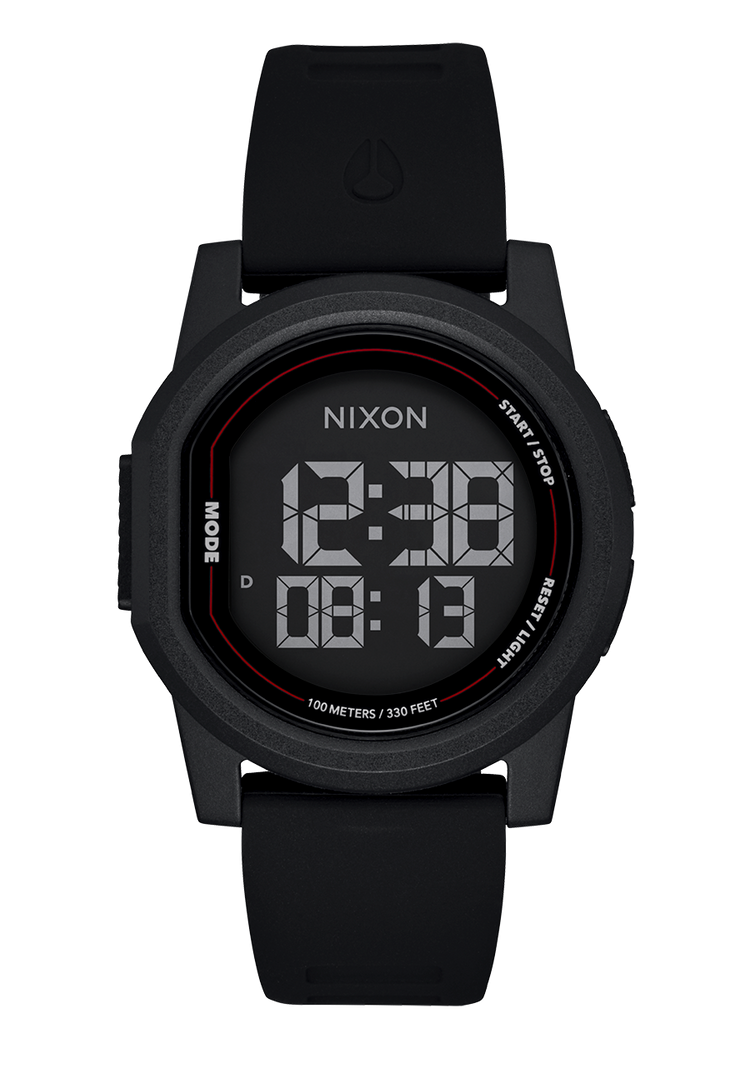 
Nixon Disk Digital Watch - Black / Black / Negative - View 1