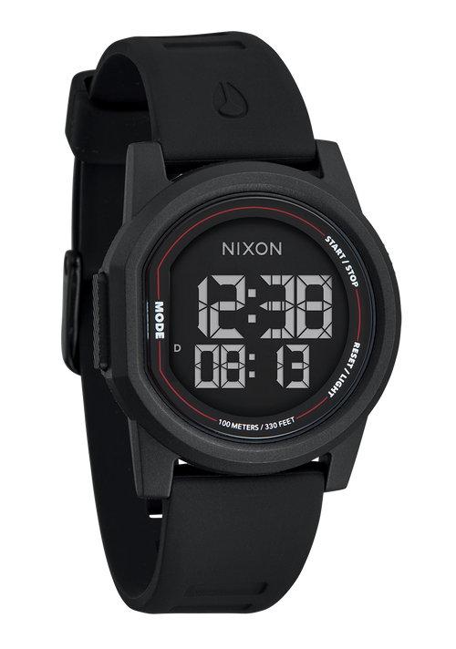 
Nixon Disk Digital Watch - Black / Black / Negative - View 2