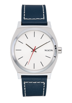 Time Teller Leather - Silver / Cloud / Indigo