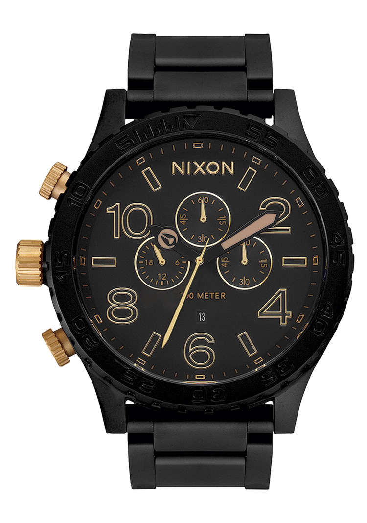 
51-30 Chrono - Matte Black / Gold View 1