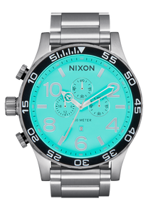 51-30 Chrono - Silver / Turquoise View 1