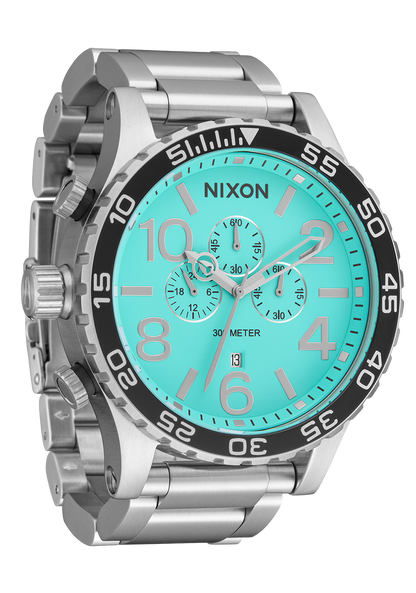 51-30 Chrono - Silver / Turquoise View 2