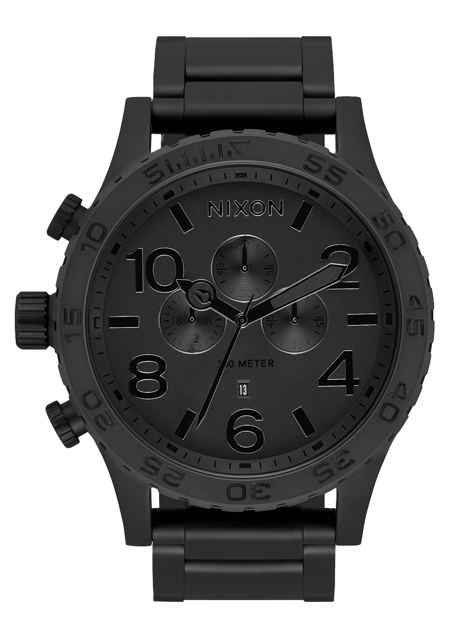 51 30 Chrono All Matte Black Black