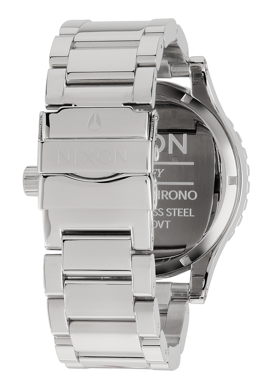 51-30 Chrono Watch | High Polish / White | White Chronograph Watch 51-30 Chrono Watch | High Polish / White | White Chronograph Watch