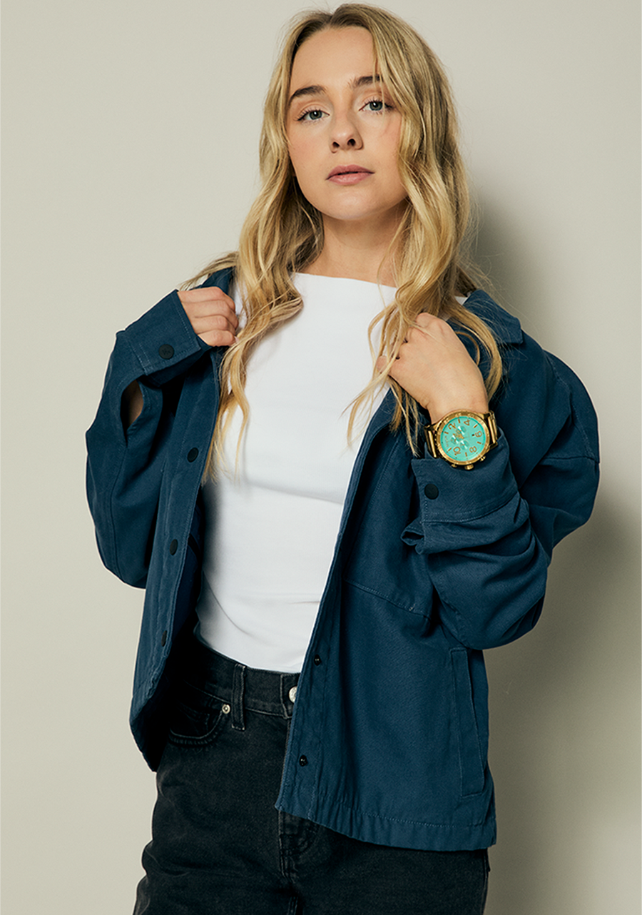 51-30 Chrono - Gold / Turquoise / Gold View 7