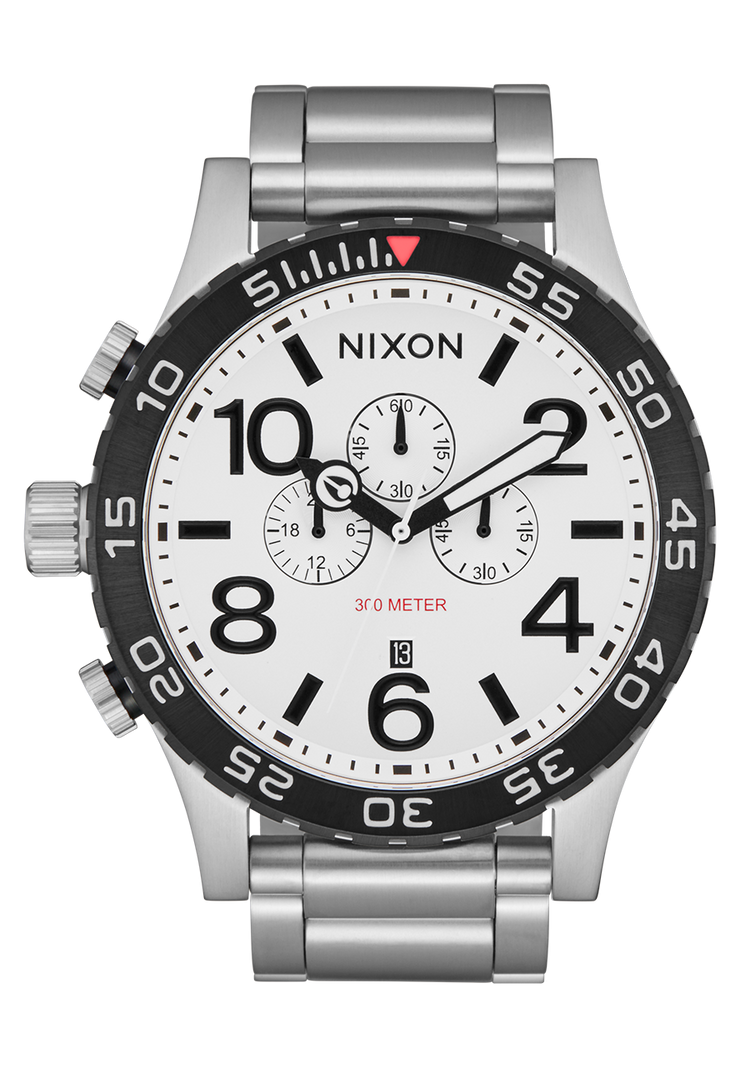 51-30 Chrono - Lume argent / blanc