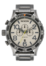 51-30 Chrono - Argent Antique / Pierre ponce