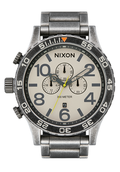 51-30 Chrono - Argent Antique / Pierre ponce