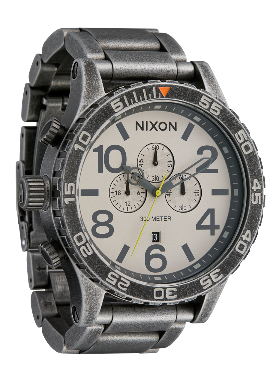 51-30 Chrono - Argent Antique / Pierre ponce View 2