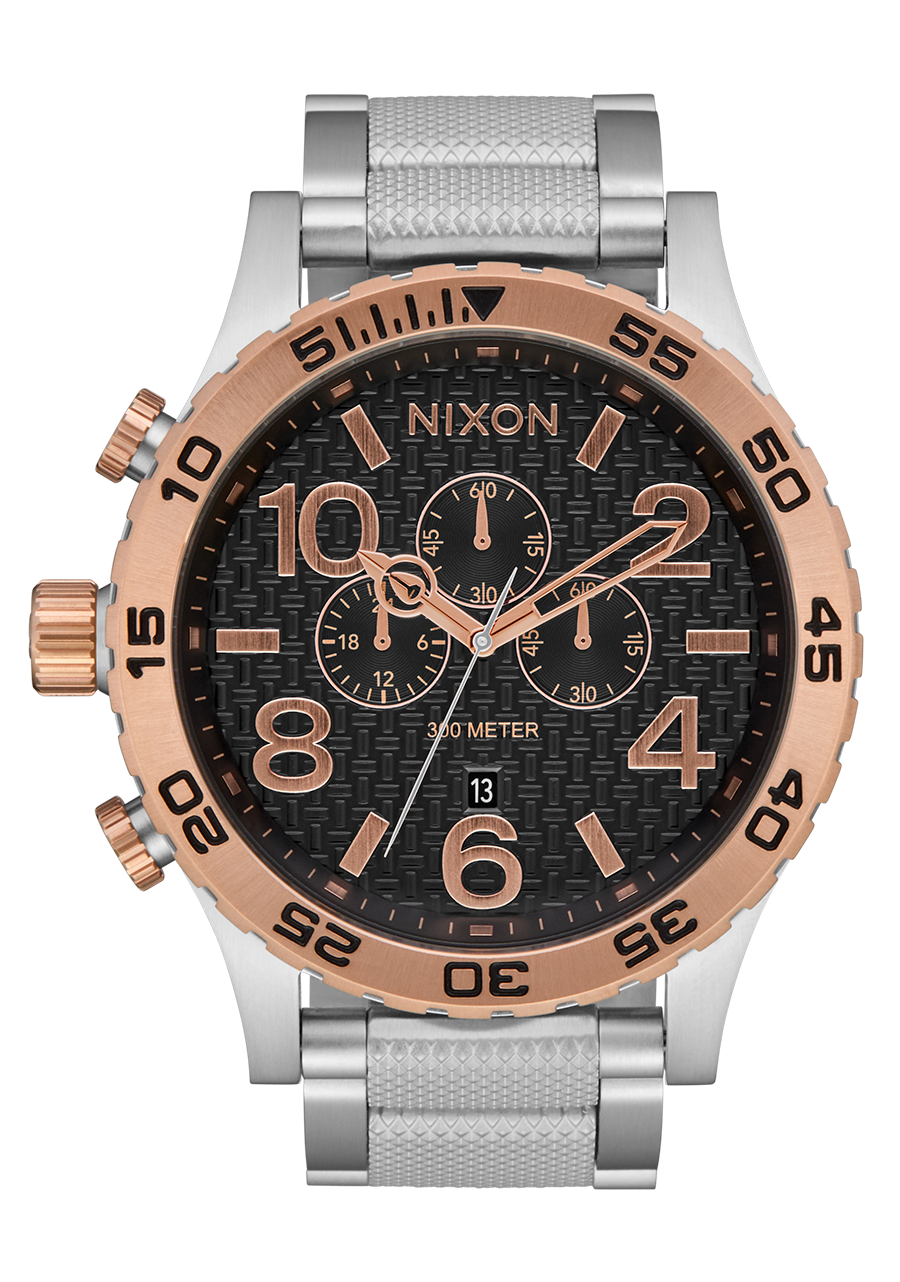 51-30 Chrono - Argent / Or Rose / Noir View 1