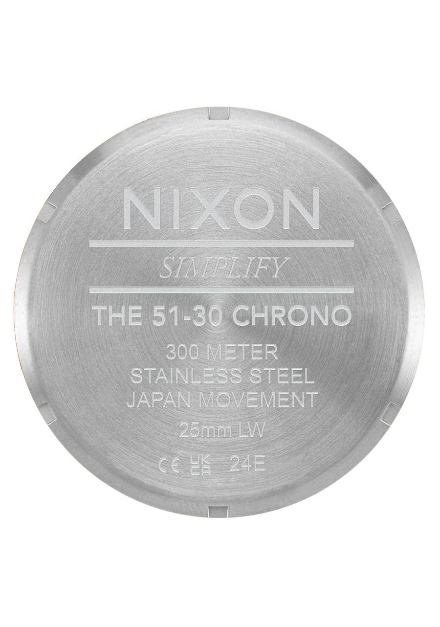 51-30 Chrono - Argent / Or Rose / Noir View 5
