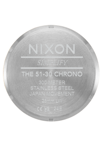 51-30 Chrono - Argent / Or Rose / Noir View 5