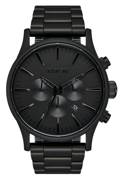 Sentry Chrono - All Matte Black/Polished Black View 1