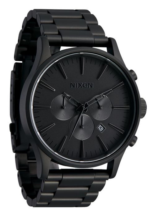 Sentry Chrono - All Matte Black/Polished Black