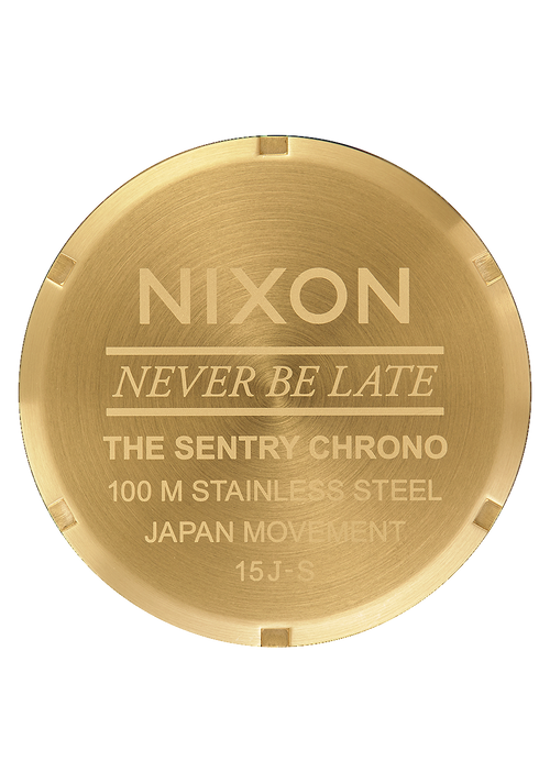 Sentry Chrono - Doré uni / noir