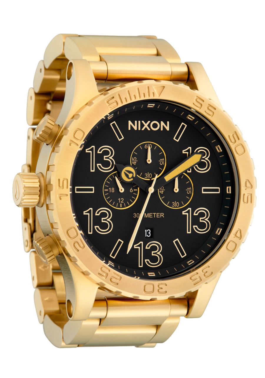 51-30 Chrono Friday the 13th Edition | All Gold | Stainless Steel 51-30 Chrono Friday the 13th Edition | All Gold | Stainless Steel