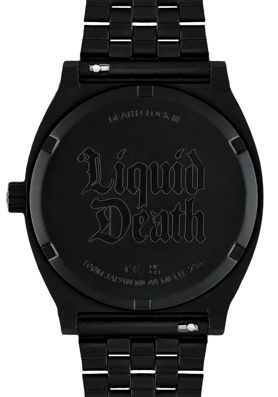 Death Clock III - All Black / Gold – Nixon CA