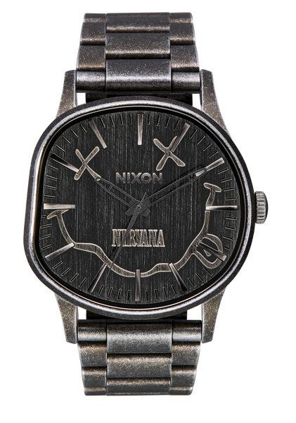 Nirvana Sentry Wobble Watch | All Antique Silver| Nirvana