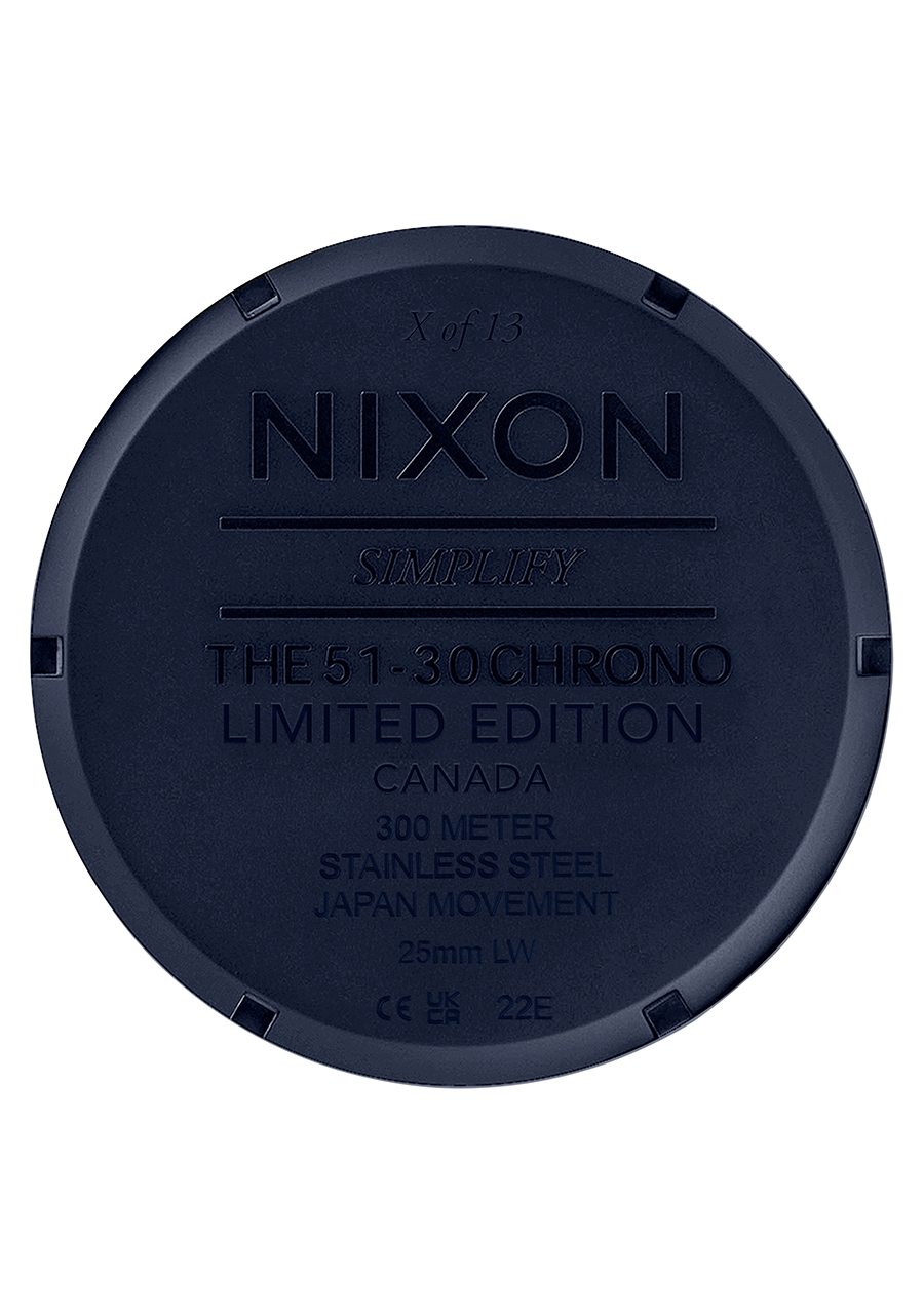 51-30 Chrono Friday the 13th Edition - Matte Midnight / CA View 5