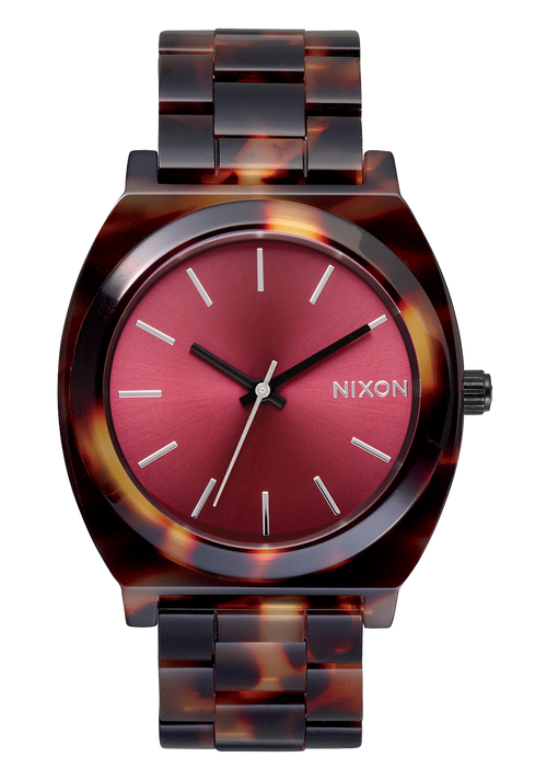 
Time Teller Acetate - Tortoise / Oxblood View 1